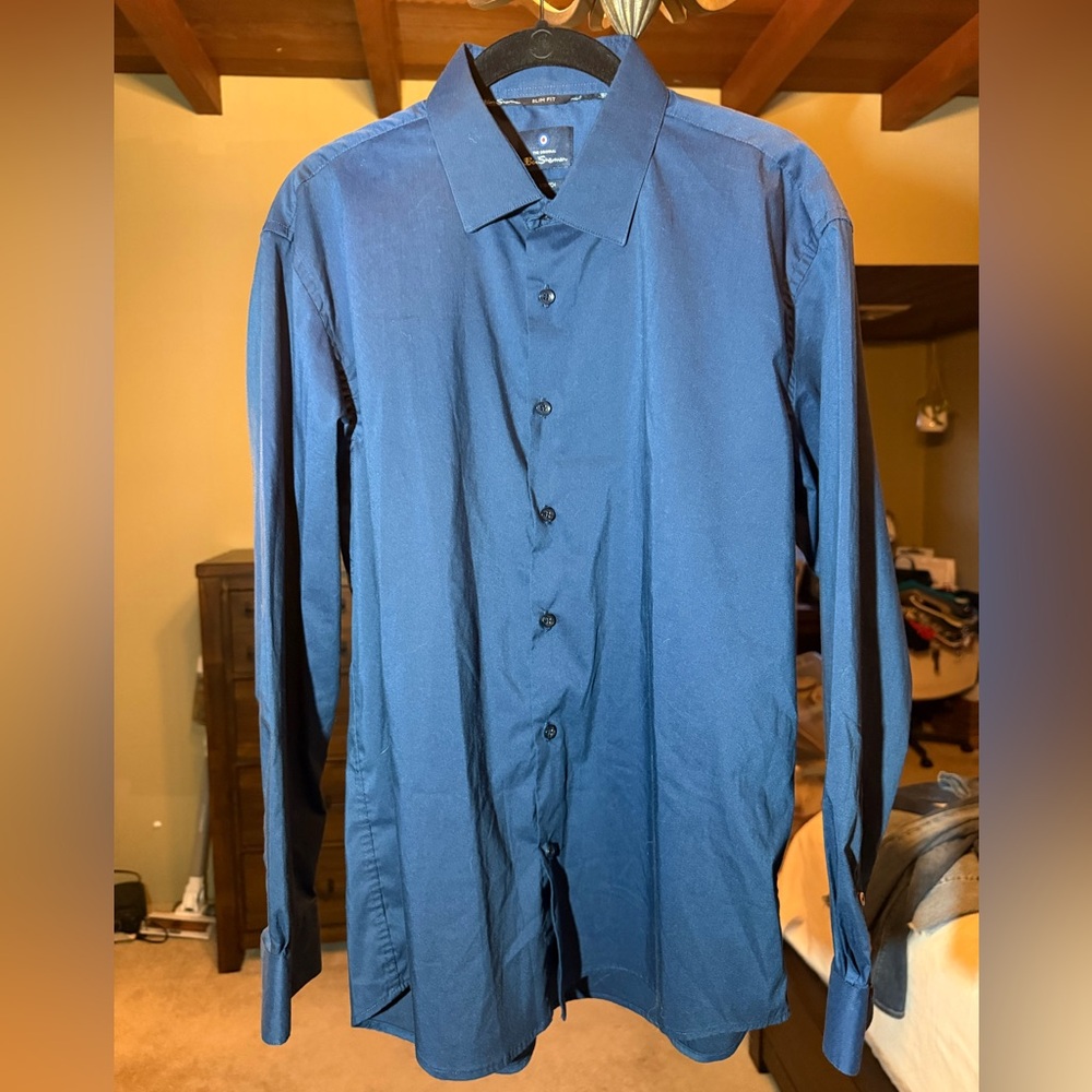 Ben Sherman Navy Dress Shirt